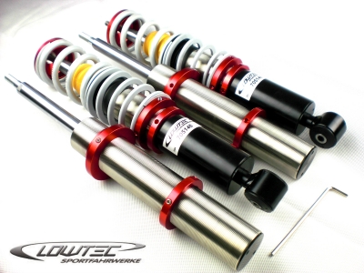 Coilover Lowtec H2 Dynamic Audi A4 vm.11.94-01.99, Mad: 0-80/0-105 
