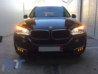 Päiväajovalot Led DRL BMW X5 F15 vm.2013-