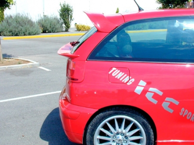 Takaspoileri Seat Ibiza 6K 2000-2002 wrc look