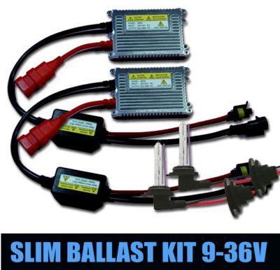 Hid Xenon Slim Kit (S001)   H1 9-36V 6000K, valojenmuutossarja 24V paketti-ja kuorma-autoihin