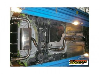 Katalysaattorin korvausputki 76mm Ford Focus II (typ DA3) RS 2.5 Turbo (224kW) ø76mm vm.2009-, Ragazzon