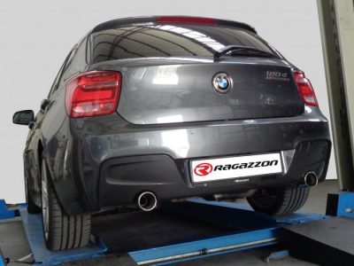 Takaputket BMW 1-srj F21 116d - ed (85kW - N47) vm.2012-2015, Ragazzon
