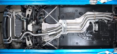 2nd Katalysaattorin korvausputki + keskivaimennin, ruostumaton teräs BMW M Coupè E82 Coupè (250kW) vm.2011-2012, Ragazzon