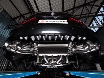 Metallinen katalysaattori 200cpsi vasen/oikea Alfa Romeo Giulia(952) 2.9 Bi-Turbo (375kW) Quadrifoglio vm.2016-, Ragazzon